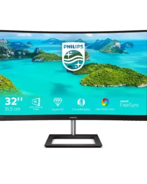 Écran plat de PC Philips E Line 325E1C/00 80 cm (31.5") Quad HD LCD - Noir - 2560 x 1440 pixels