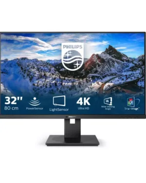 Écran LED Philips B Line 328B1/00 80 cm (31.5") 3840 x 2160 pixels 4K Ultra HD Noir