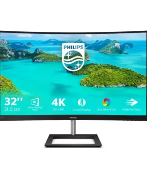 Écran LED Philips E Line 328E1CA/00 80 cm (31.5") 3840 x 2160 pixels 4K Ultra HD LCD Noir.