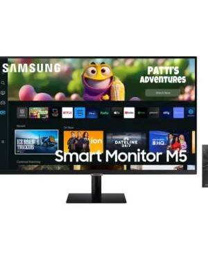 Écran plat Samsung Smart Monitor M5 S32CM500EU pour PC de 81,3 cm (32") Full HD LED Noir.