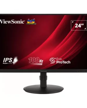 Écran plat de PC 61 cm (24") Full HD LED Viewsonic Display VG2408A Noir - 1920 x 1080 pixels