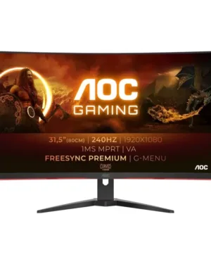 Écran LED incurvé AOC Gaming C32G2ZE/BK Full HD 32"