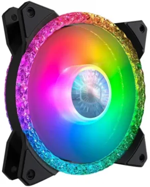 Cooler Master MF120 Prismatic - Ventilateur de boîtier avec éclairage RGB