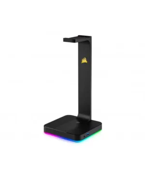 Support pour casque gaming CORSAIR ST100 RGB avec carte son premium