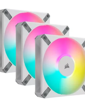 Ventilateur CORSAIR iCUE AF120 RGB ELITE 120 mm - Blanc