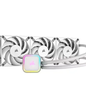 Refroidisseur liquide CPU blanc CORSAIR iCUE H150i ELITE RGB