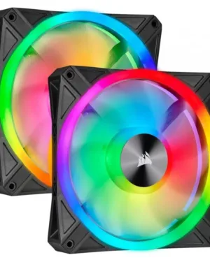 Kit de ventilateurs d'armoire de système CORSAIR iCUE QL140 RGB