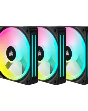 Kit de démarrage ventilateurs PWM CORSAIR iCUE LINK QX120 RGB 120 mm