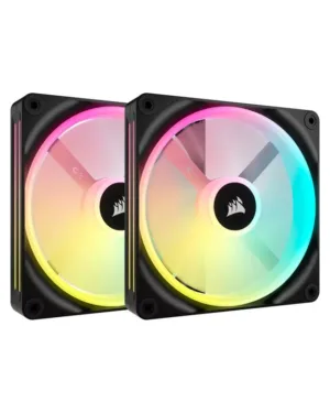 Kit de démarrage de ventilateurs PWM 140 mm CORSAIR iCUE LINK QX140 RGB