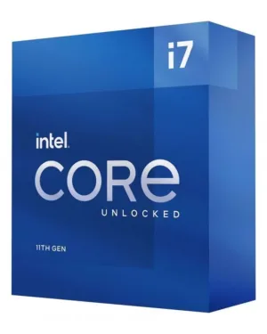 Processeur Intel Core i7 11700K / 3.6 GHz - Boîtier (sans refroidisseur)