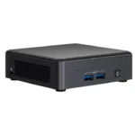 Intel Next Unit of Computing Kit 11 Pro - NUC11TNKi7 - Mini PC - Core i7 1165G7 2.8 GHz - Aucun stockage disponible
