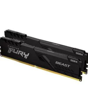 Mémoire Kingston FURY Beast DDR4 - Kit de 32 Go (2 x 16 Go) - DIMM 288 broches - 3200 MHz / PC4-25600 - Sans tampon