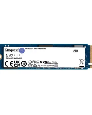 SSD KINGSTON 2To NV2 M.2 NVMe PCIe 4.0 SNV2S/2000G