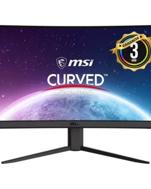 Écran LED MSI Optix G24C4 E2 de 59,9 cm (23,6") avec résolution 1920 x 1080 pixels en Full HD, couleur noir.